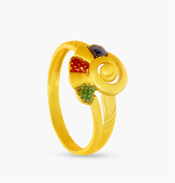 The Colourful Whirlwind Ring